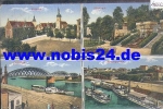 01594 Riesa  Elbe Bridge Elbe steamer o 15.11.1916