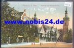 01587 Riesa town hall monastery church Feldpost Ers. Batl. Pioneer Battalion 22 2nd recruit depot o 21.4.1915