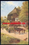 Black Forest series II sheet 11 Green fodder import artist's card H. Hoffmann * approx. 1910