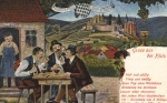 Wine greeting from the Palatinate toast *ca. 1920