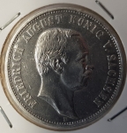 3 Mark Sachsen 1909 Friedrich August stgl