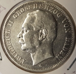 3 Mark Baden 1908 Friedrich II vz-stgl