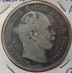 5 Mark PREUSSEN  1876 A Wilhelm I.