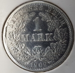 1 Mark 1909 D vz-stgl