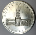 5 Mark 1987 Berlin Rote Rathaus