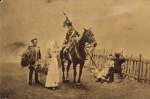 Saxon army maneuver scene development history * ca. 1910