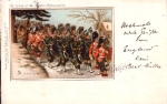 Band Gordon Highlanders Bagpiper Music Artist Card Payne o 14.2.1901