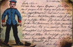 Military soldier with empty pockets, o April 25, 1913
