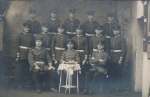 German soldiers 1st WW real photo, * approx. 1915