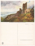 Drachenfels Königwinter Künstlerkarte H. Hoffmann *ca.1920