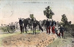 Military scenes from the maneuver cannon o 29.8.1910