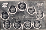 Saxon front stage military WWI * approx. 1914