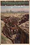 Trench artist card Paul Hey, gebr. June 28, 1917