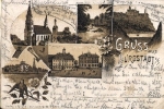 09217 Burgstadt Litho o 2.6.1897