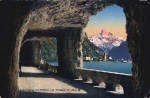 Fluelen Axenstrasse mit Birkenstock  o 1.7.1924