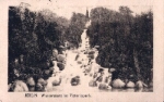 Berlin, waterfall in Victoriapark o July 28, 1919