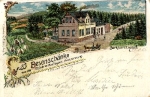 09235 Burkhardtsdorf Besenschanke Litho Snowdrop o August 18, 1902