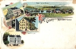 09241 Muhlau Gasthof zur Linde Litho * ca. 1900