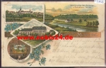 04668 Muldenthal Gasthof Litho gebr. ca. 1910