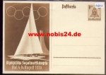 Olympische Segelwettkämpfe, Kiel, Ganzsache 1936