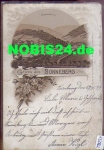 96515 Sonneberg Litho forerunner postcard o 30.8.1894