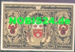 96317 Kronach Städtenotgeld 25 Pfennige 1921