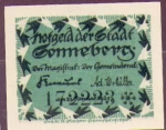 96515 Sonneberg, city emergency money, 10 pfennigs, children's toys, 1921