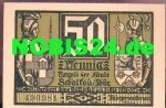 96528 Schalkau City emergency money 50 pfennigs Castle destroyed in 1921