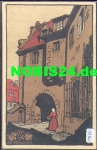 01662 Alt-Meißen, Erste Burgtor, Steindruck *ca. 1920