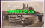 01662 Meißen Albrechtsburg und Dom Elbdampfer Blasewitz gebr. 26.2.1940
