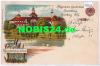 Hamburg General Garden Exhibition Chromolithograph main exhibition building o 7.8.1897