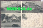 06528 Oberröblingen  Mühle Zuckerfabrik Bahnhof gebr. um 1920