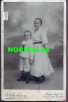 Kinder Cabinet Foto ca. 1915? keine AK Format ca. 16x11cm