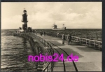 Warnemunde Mole Schiff Tanker o 27.7.1974