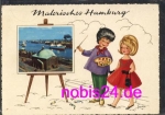 Hamburg Picturesque Hamburg easel card o 13.6.1965
