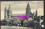 Mainz Rhein Dom vom Markt *ca.1910