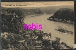 56346 St. Goarshausen mit Burg *ca.1920