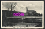 95032 Hof Saale  Ebert Bridge Michaelis Church on July 26, 1932