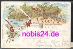 Wachwitz Dresden Litho Gasthof o 1.5.1897