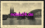 Köln Dom und Hohenzollernbrücke o 29.5.1934