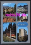 Smokovce Tatry mountain railway multi-image map *ca.1980