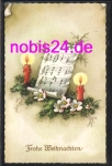 Christmas congratulatory candle notes o circa 1955