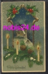 Christmas embossing card * around 1915