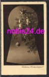 Merry Christmas candle tree decorations o circa 1940