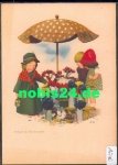 Weekly market Käthe Kruse Puppen artist card A. Wagner * approx. 1940