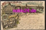 Frankfurt Main Litho Gasthaus Hofbrau o 1897
