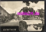 39307 Genthin Ernst Thälmann Strasse und Kanal o ca.1966