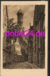 Augsburg Kohlengasse artist card o July 21, 1936