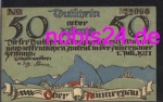 82487 Oberammergau emergency money 50 pfennigs around 1921