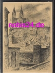 06484 Alt Quedlinburg Künstlerkarte o 10.7.1942